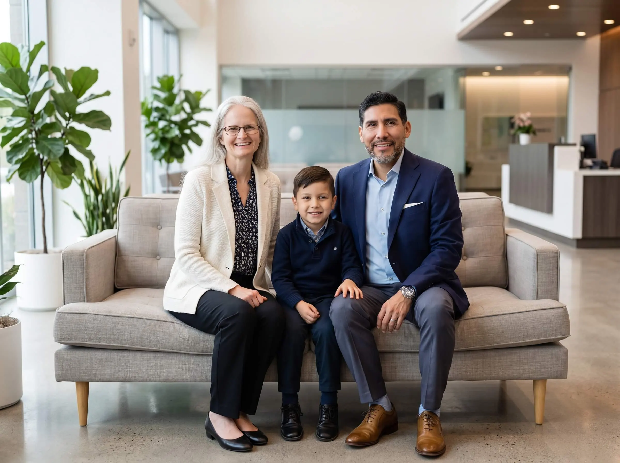 Dr. Rhoda Gottfried-Perez and Dr. Sam Perez with family